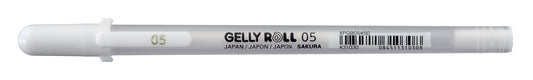 Sakura Gelly Roll Basic 0,3 mm witte gelpen voor donkere achtergronden