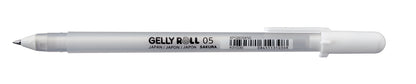 Sakura Gelly Roll Basic 0,3 mm witte gelpen voor donkere achtergronden - 2