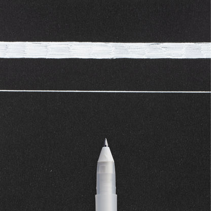 Sakura Gelly Roll Basic 0,3 mm witte gelpen voor donkere achtergronden - 3