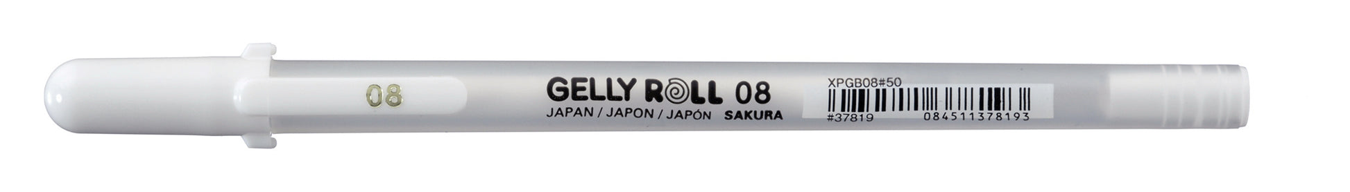 Sakura Gelly Roll 0,4 mm medium witte gelpen voor donkere achtergronden