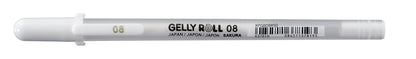 Sakura Gelly Roll 0,4 mm medium witte gelpen voor donkere achtergronden