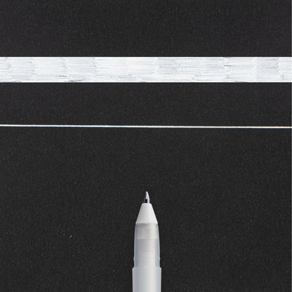 Sakura Gelly Roll 0,4 mm medium witte gelpen voor donkere achtergronden - 3