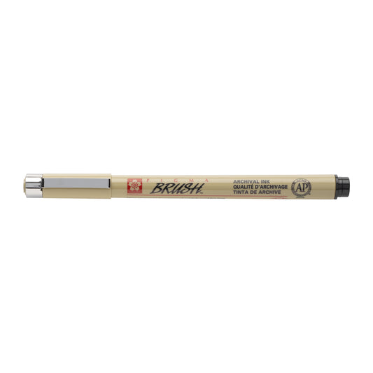 Sakura Pigma Brush zwart for teken- en kalligrafiewerk