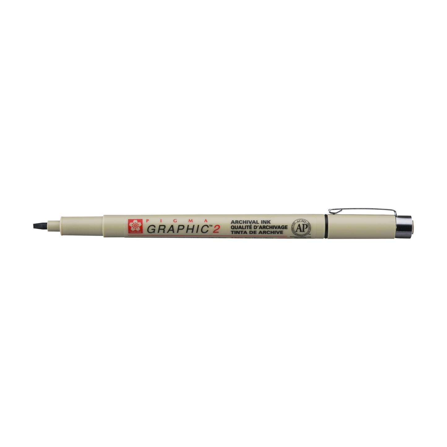 Sakura Pigma Graphic Marker 2mm zwart - 2
