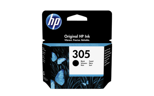 HP 3YM61AE 305 Zwart Inktcartridge voor betrouwbare printkwaliteit