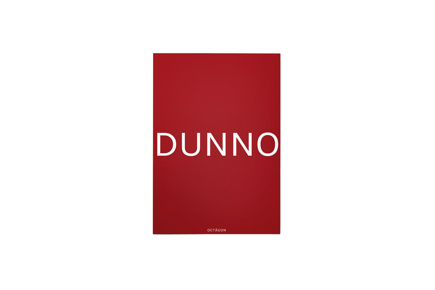 Notitieboek DUNNO Octagon Dotted Rood 135x200 mm - 7