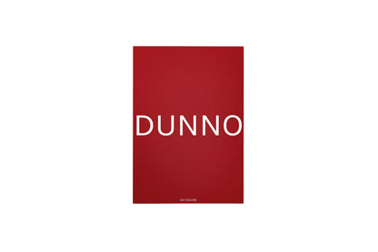Notitieboek DUNNO Octagon Dotted Rood 135x200 mm - 7