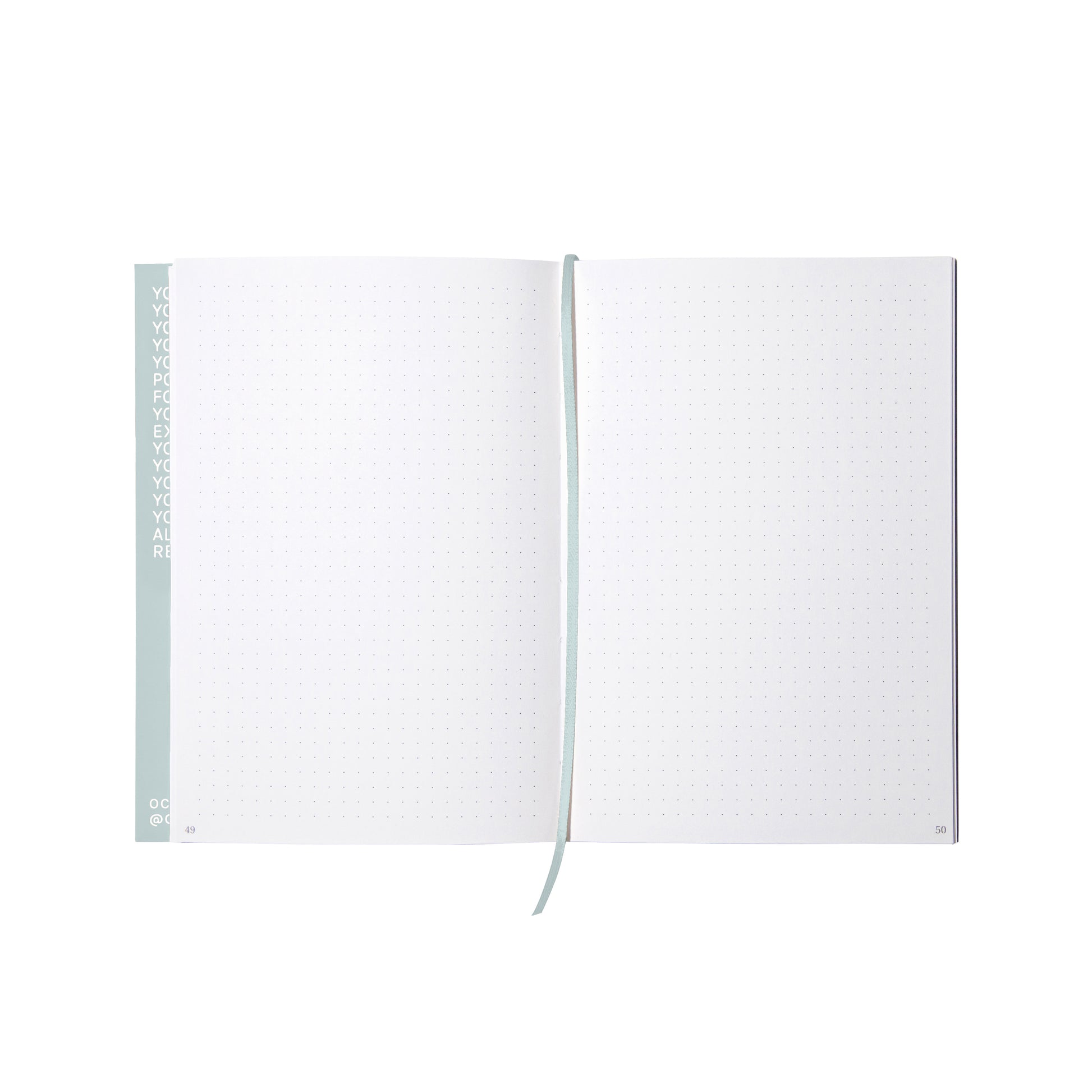 Notitieboek Calmp A5 135x200mm, dots, groen - 2