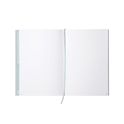 Notitieboek Calmp A5 135x200mm, dots, groen - 2