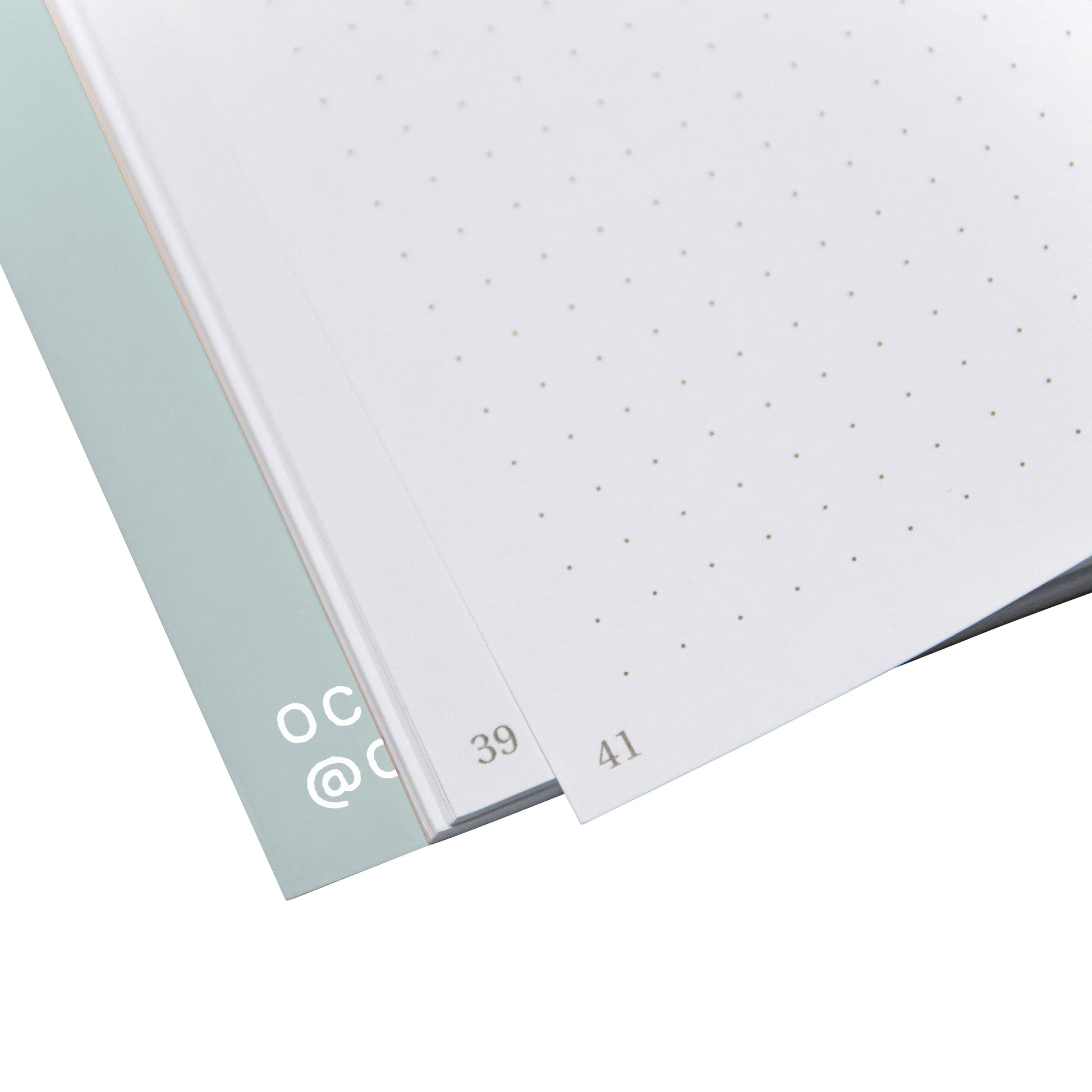 Notitieboek Calmp A5 135x200mm, dots, groen - 5