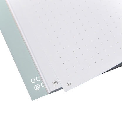 Notitieboek Calmp A5 135x200mm, dots, groen - 5