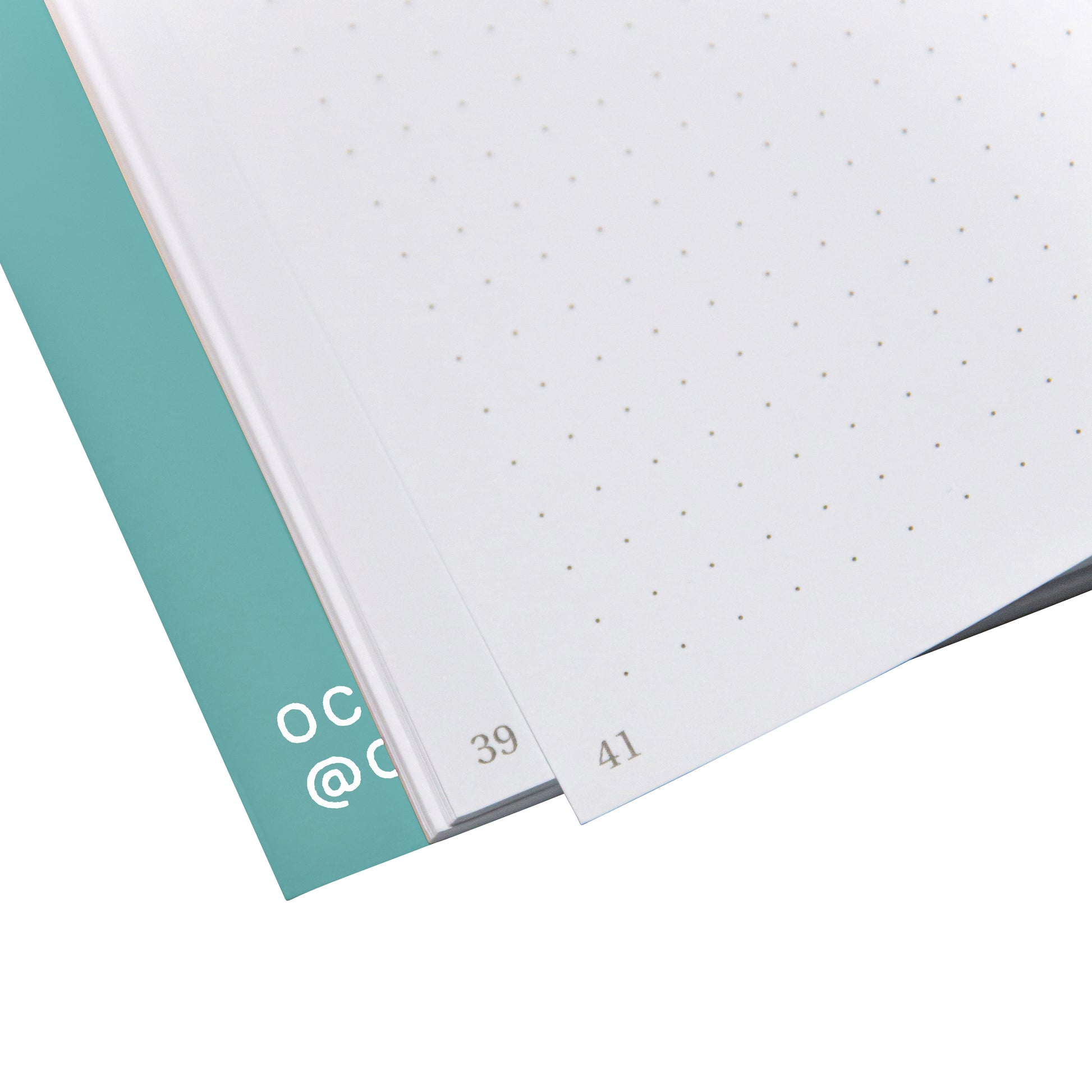 Doubts Notitieboek A5 135x200mm dots blauw - 5