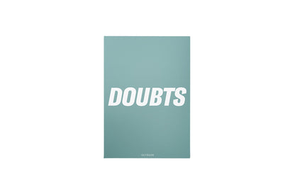 Doubts Notitieboek A5 135x200mm dots blauw - 7