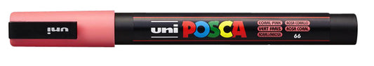 Posca PC3M F Koraal, waterverf, dekkend en reukloos