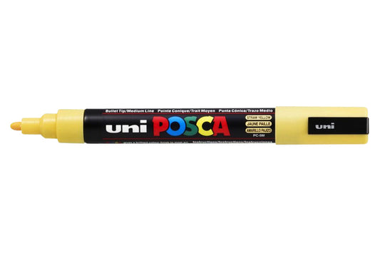 Posca PC5M M waterverfstift strogeel