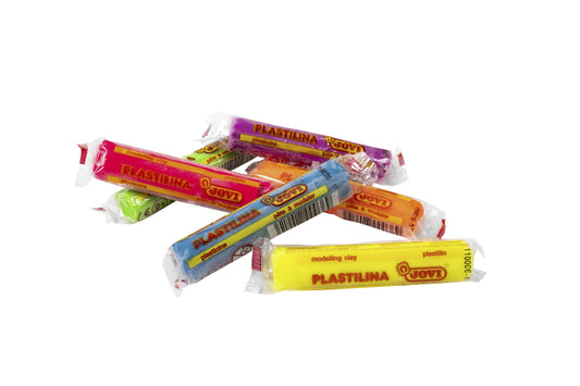 Boetseerklei Jovi Neon 15 g Set van 6 Kleuren