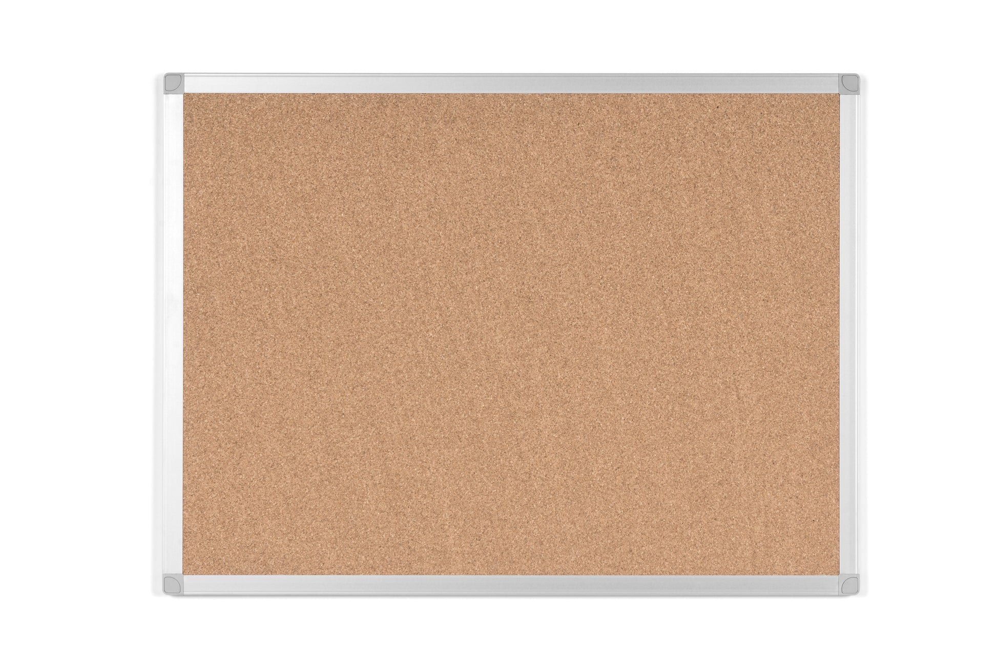 Quantore kurk prikbord 60x45cm met zelfhelend kurk en aluminium omlijsting