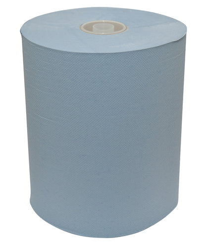 Euro Products Q14 2-laags blauw handdoekrol 165m - 2