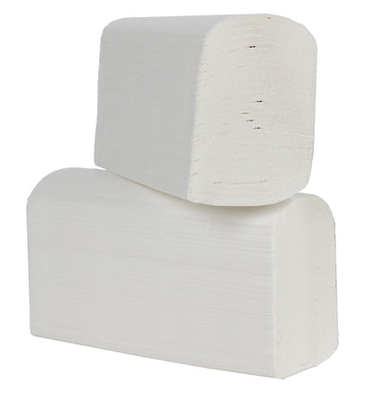 Handdoek Cleaninq I-vouw 2-laags wit - 3