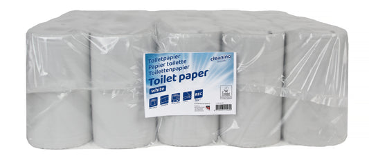 Euro Blanco 2-laags gerecycled toiletpapier, 400 vellen