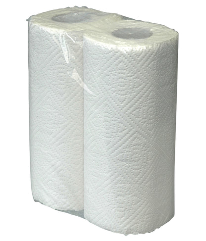 Keukenrol 2-laags Wit 50 Vel (22x23cm) 16 Pak - 2