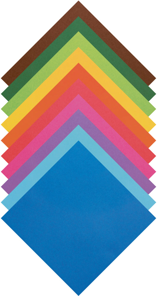 Origami papier 70g 20x20cm, 100 vellen assorti