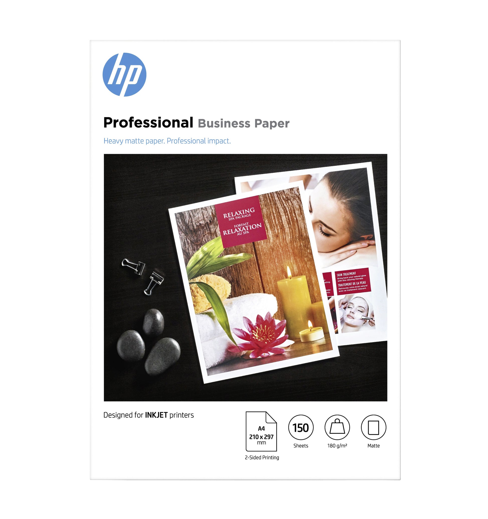 Inkjetprintpapier HP 7MV79A A4 180 g/m² mat - 2