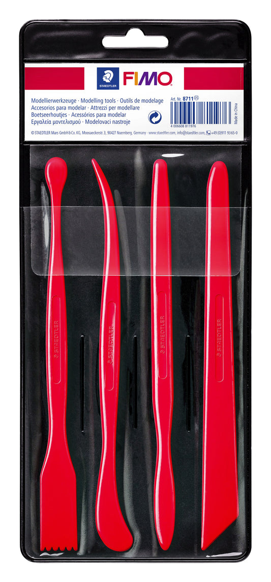 Fimo Staedtler Kunststof Boetseerstaafjes Set van 4
