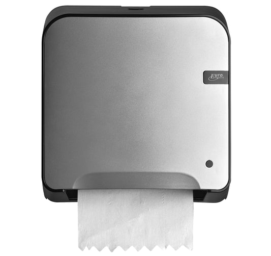 Handdoekdispenser QuartzLine Q14 zilver voor vouwhanddoekjes
