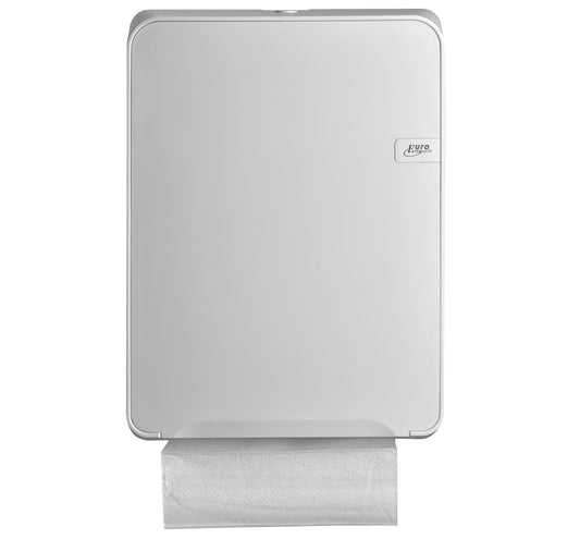 QuartzLine Q8 wit vouwhanddoekdispenser, contactarm en compact