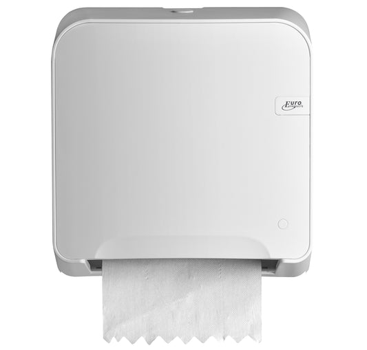 QuartzLine Q14 handdoekdispenser wit voor handdoekrollen auto-cut XL