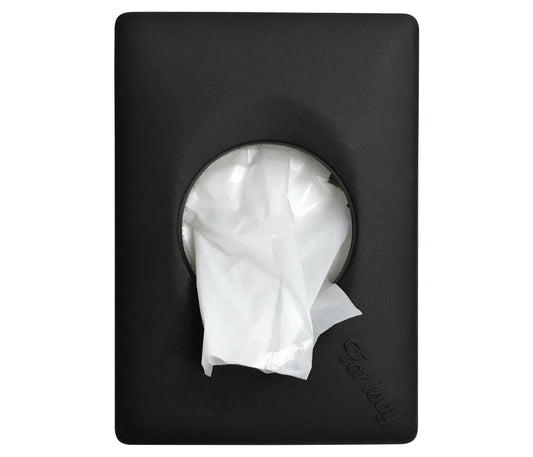 Damesverbandzakdispenser Quartz Q29 zwart, hygiënisch en stijlvol