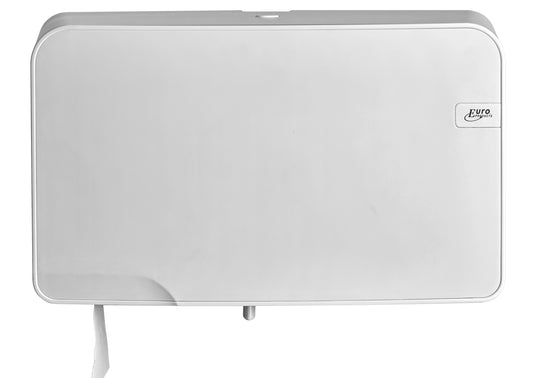 QuartzLine Q5 wit duo jumbo toiletrolhouder met reserverol