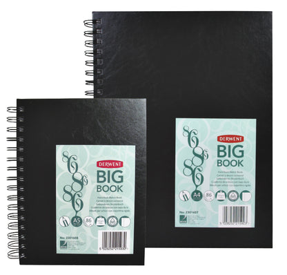 Schetsboek Derwent Big Book A4 met harde kaft