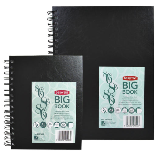 Derwent Big Book A5 hardcover schetsboek