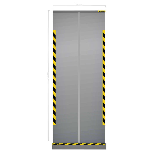 Oprolbaar Hygiënescherm Djois Transparant 800mm x 2m