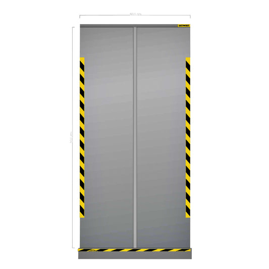 Oprolbaar hygiënescherm Djois 2x1 meter