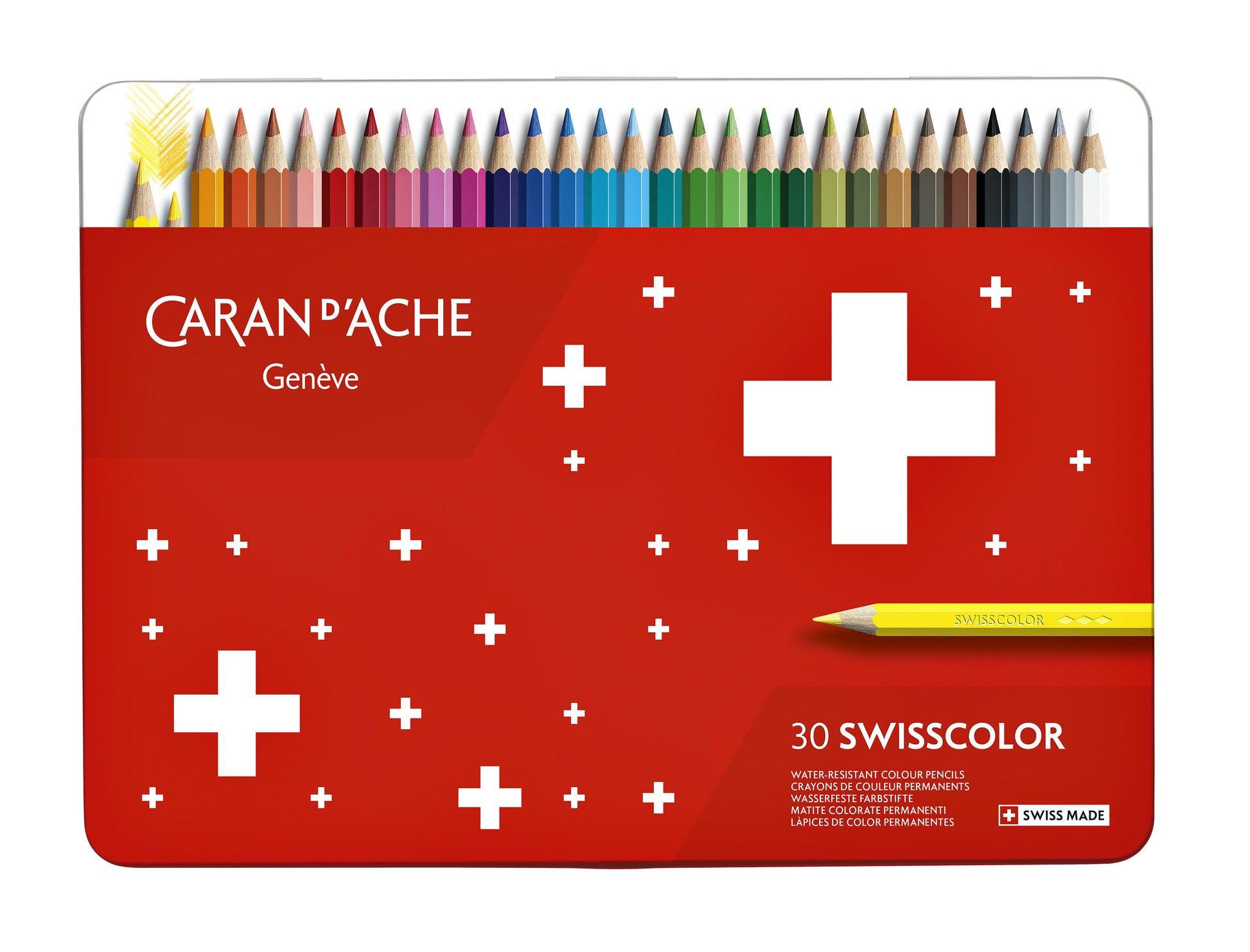 Kleurpotlood Caran d'Ache Swisscolor 30 Stuks