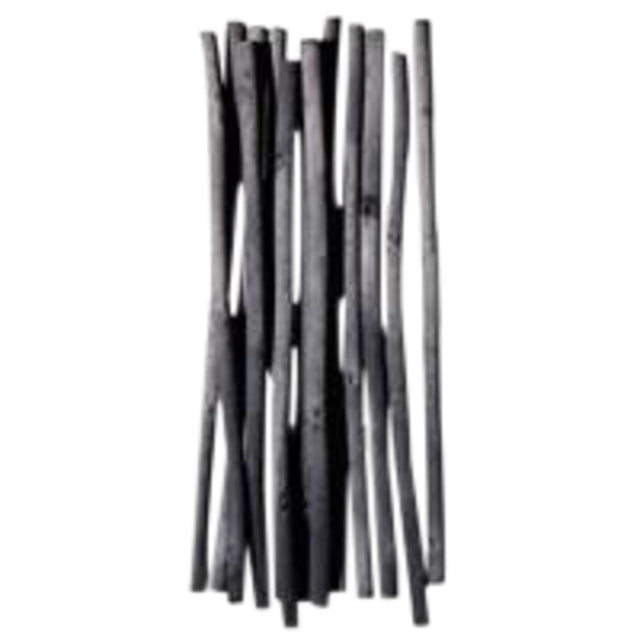 Coates Houtskool Dunne Staafjes 2-3mm, 25 stuks