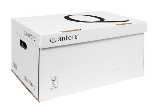 Archiefcontainer Quantore 500x340x260mm met handgrepen FSC