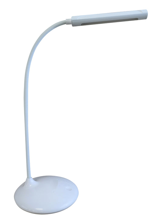 Unilux Ulva LED Gepoedercoat Grijze Bureaulamp met Verstelbare Arm