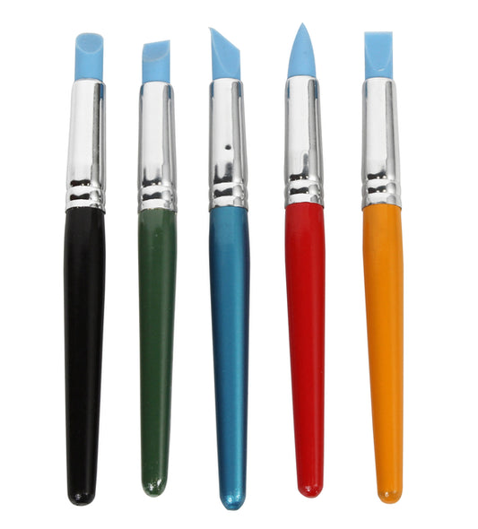Conda Rubber Shaperset 17,5 cm, diverse vormen voor verf en modelleren