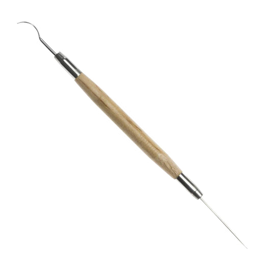Conda Boetseernaald Spatel 20cm met Houten Handvat