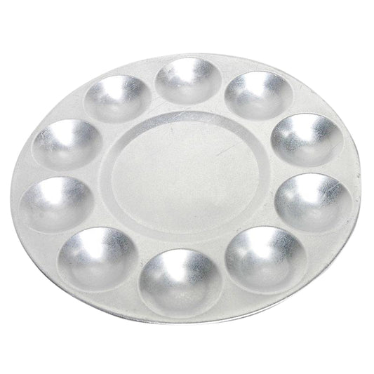 Palet Conda rond 17 cm aluminium met 10 bakjes