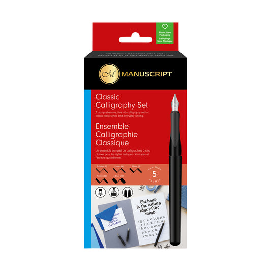 Manuscript MC1185 Kalligrafiepen 5-delig Set
