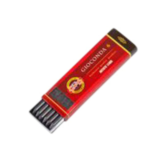 Koh-I-Noor Gioconda Grafietpotlood 4B, Zacht, 5.6mm, 6-stuks etui