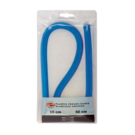 Koh-I-Noor Flexibele Blauwe Liniaal 50cm voor tekenen