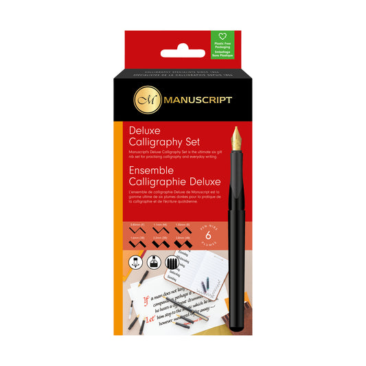 Manuscript MC1155 Deluxe Kalligrafieset, 6-delig