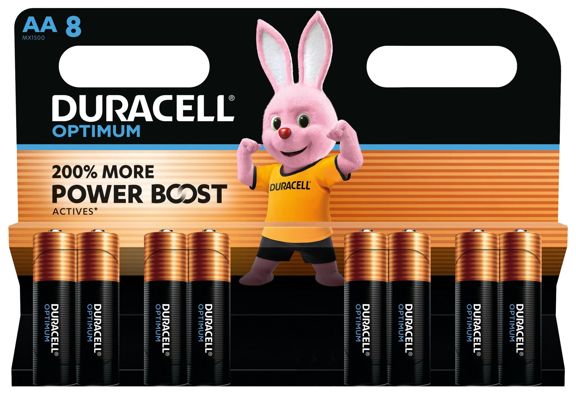 Duracell Optimum AA Batterijen 8 Stuks