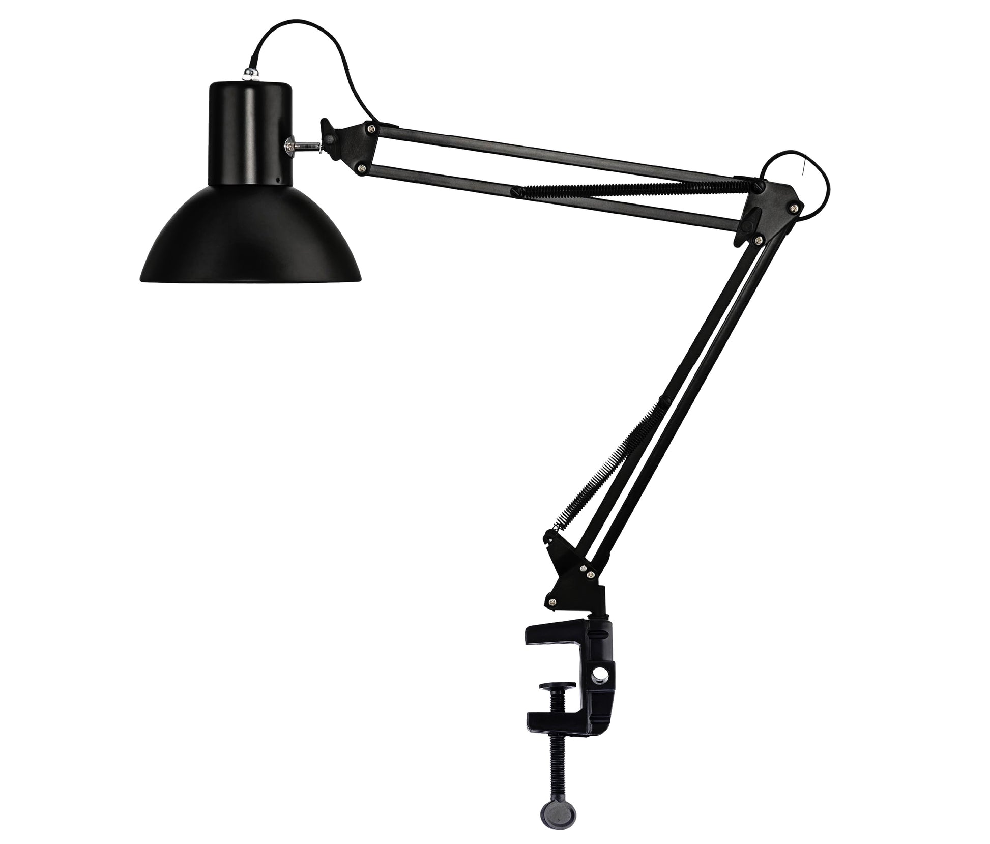 Bureaulamp Unilux Success 66 LED zwart met stabiliteit en springveren - 7
